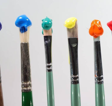 Types of Paint Brushes: A Guide to Choosing the Right Brush Shape-artgoldenmaple