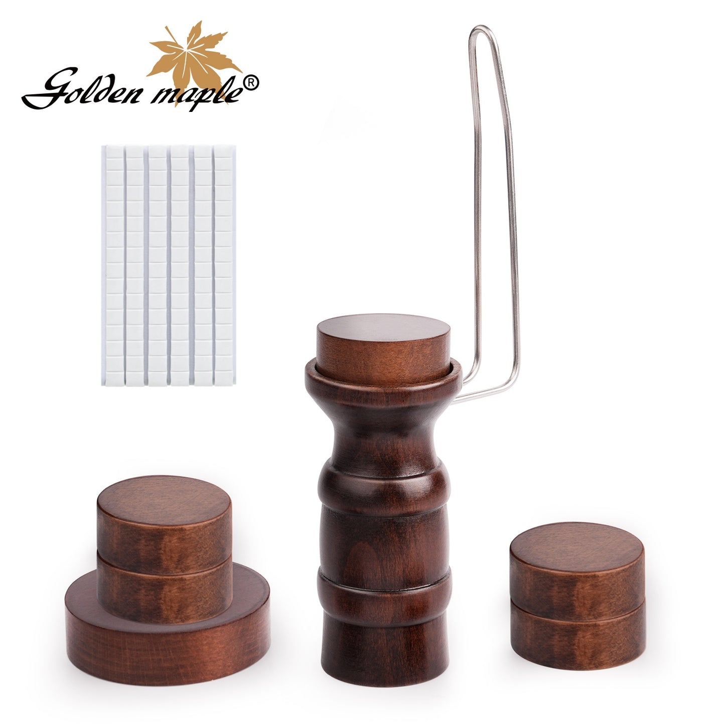Golden Maple Miniature Painting Holder, Painting Handle for Miniautres Compatible with DND Miniatures, Scale Model, Fantasy Figurines kit for Detailing Army