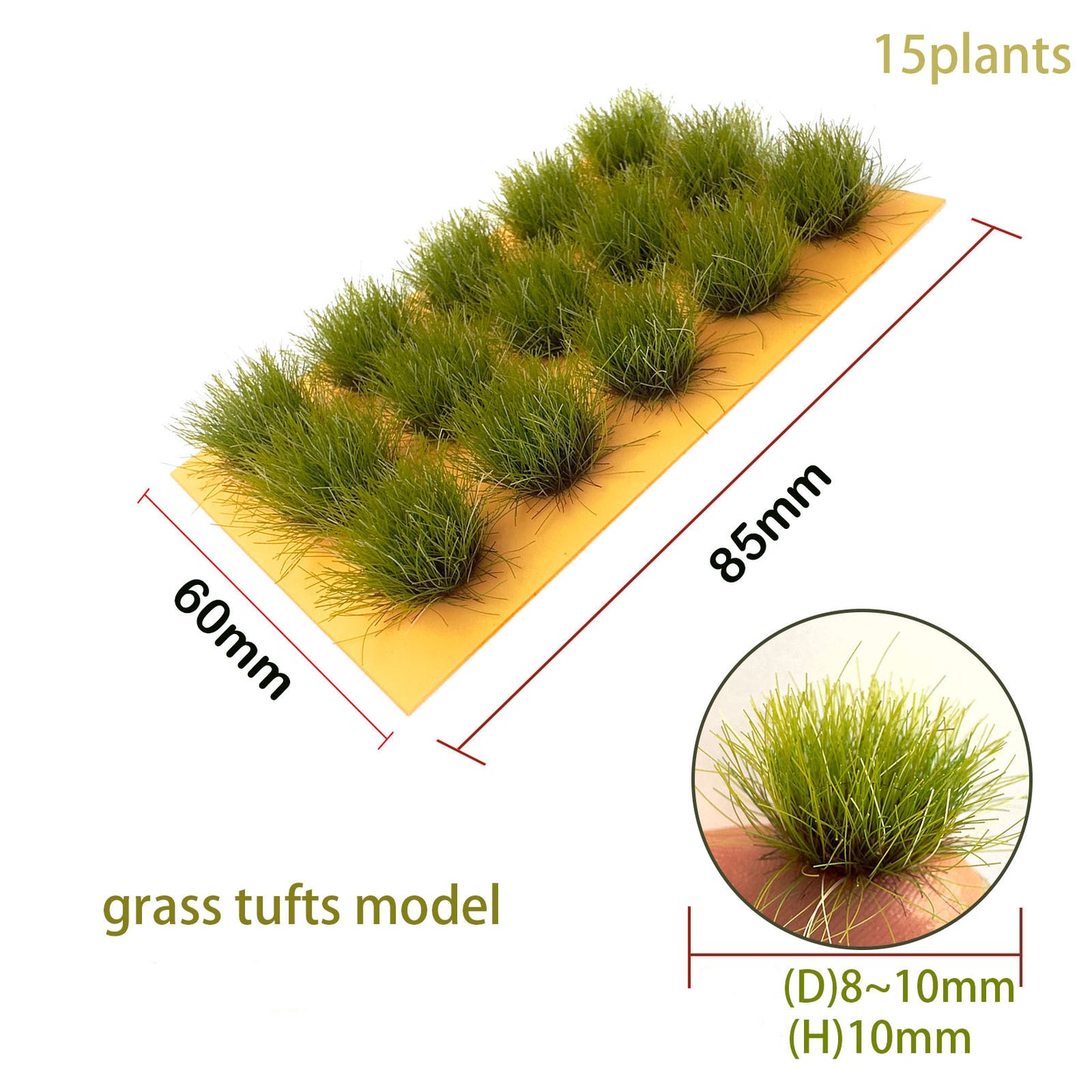 Golden Maple Miniature Scenic Grass Tufts