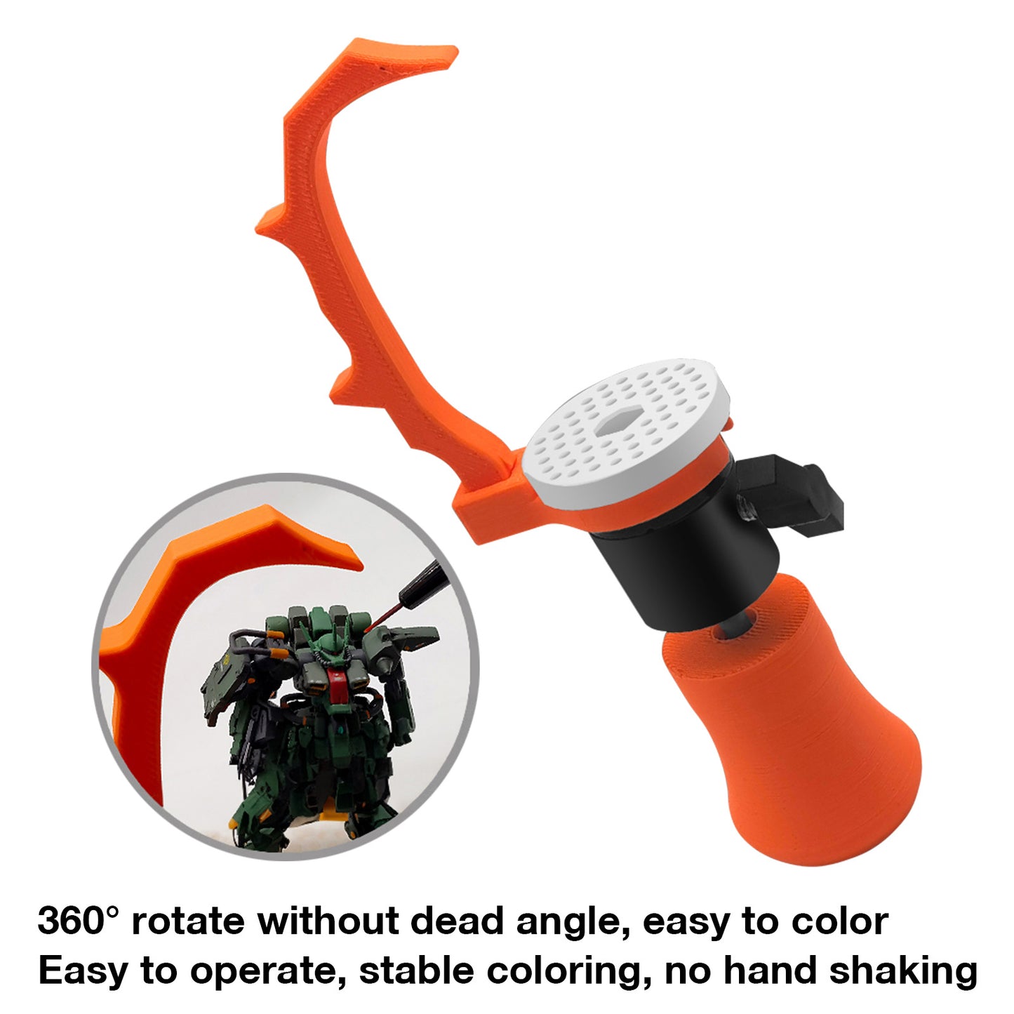 Golden Maple Mode Play Model Painting Coloring Hand Painted Cup 360° Infinite Rotating Pen Painting Table