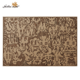 The surface of the drybrushing palette features rich patterns and textures.