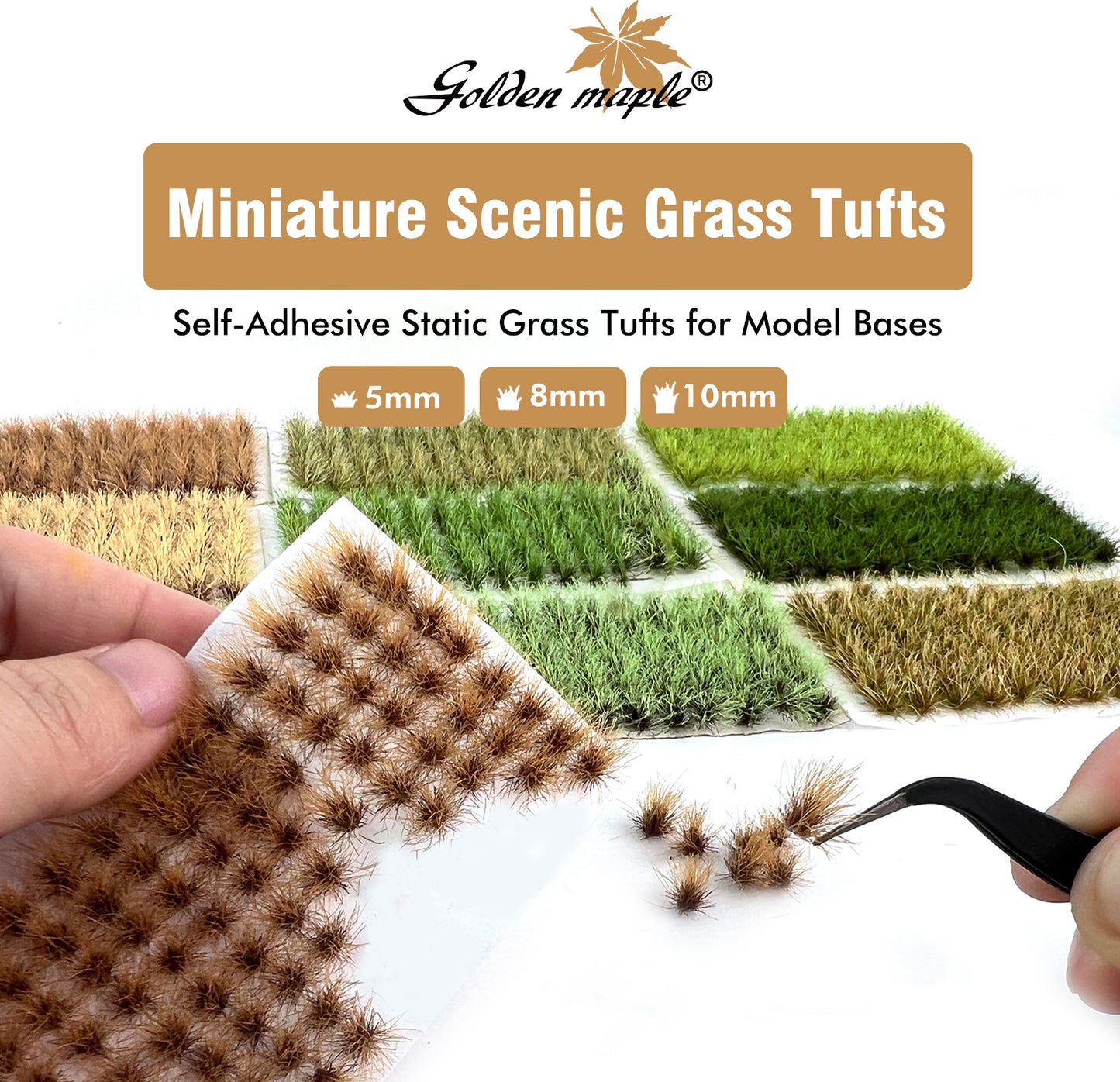 Golden Maple Miniature Scenic Grass Tufts