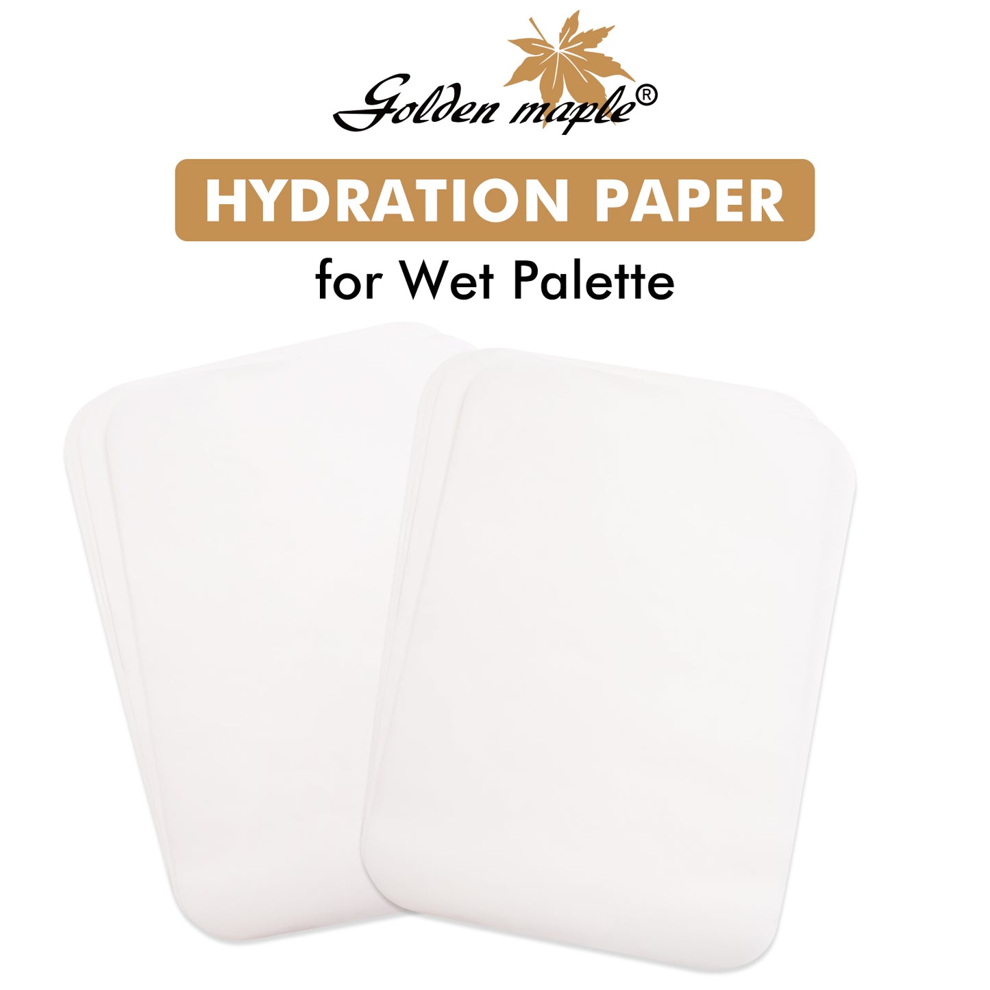 50 Hydration Paper Sheets for Wet Palette