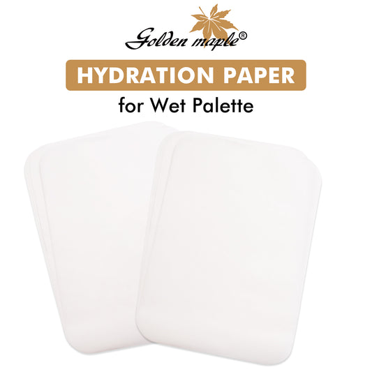 Golden Maple 50 Hydration Paper Sheets for Wet Palette