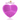Purple heart-shaped silicone cleaner