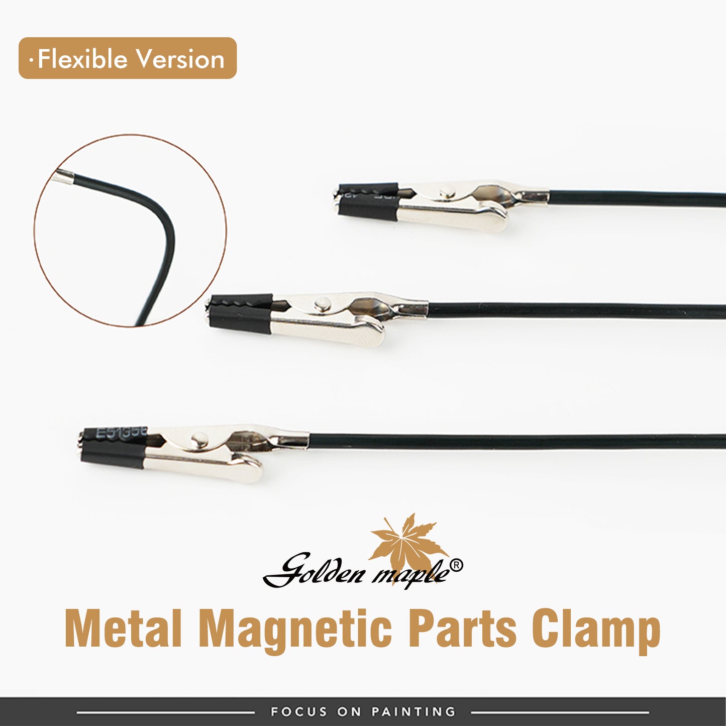 Golden Maple Metal Magnetic Alligator Parts Clamp Set