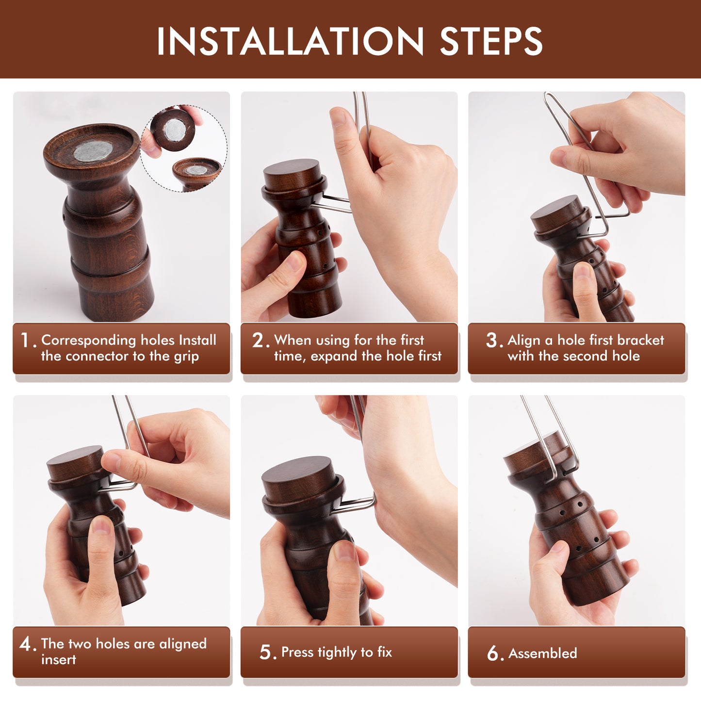 Golden Maple Miniature Painting Holder, Painting Handle for Miniautres Compatible with DND Miniatures, Scale Model, Fantasy Figurines kit for Detailing Army