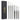 4 kolinsky sable brushes, 3 goat hair drybrushing brushes, and their packaging box.