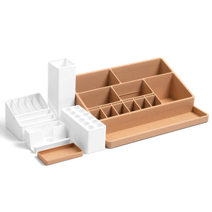 3D Printed Miniature Tool Organizer — Desktop Storage Rack for Painting Workbench
