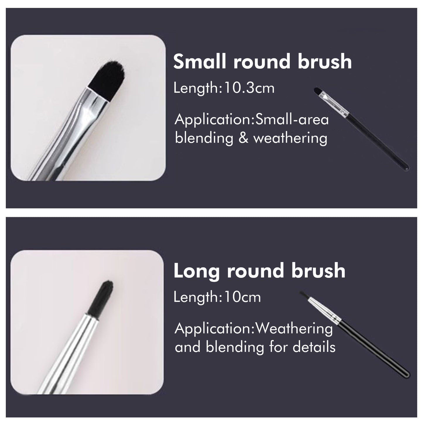 Golden Maple 5PCS Aging Brush Set