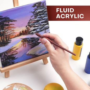 Fluid Acrylic Painting Brush