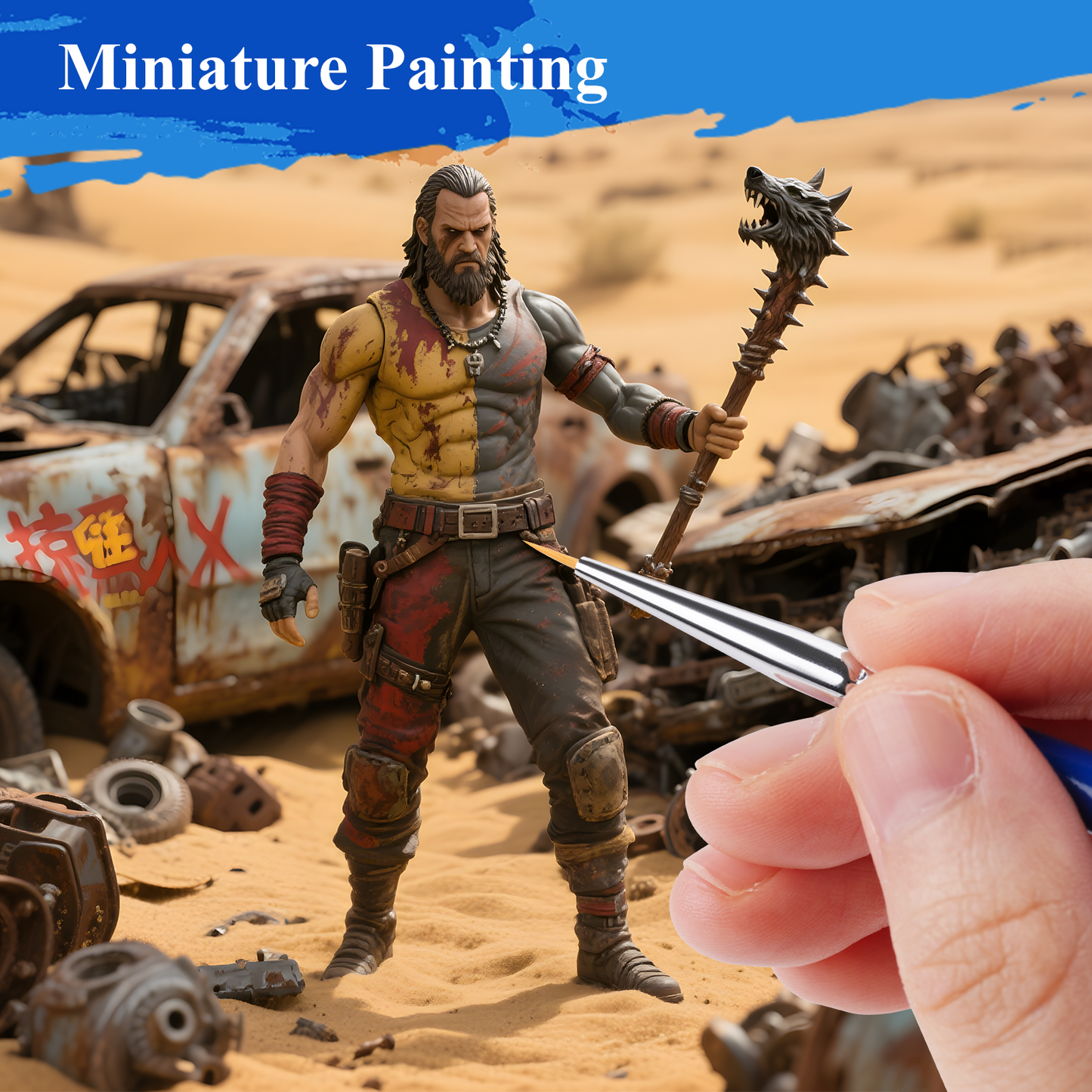 13 PCS Extra Fine Detail Miniature Paint Brush Set