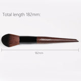 The length of the soft fiber brush is 182 millimeters.