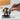 GoldenMaple Natural Goat Hair Miniature Dry Brush with double-layer copper ferrule for fine art.