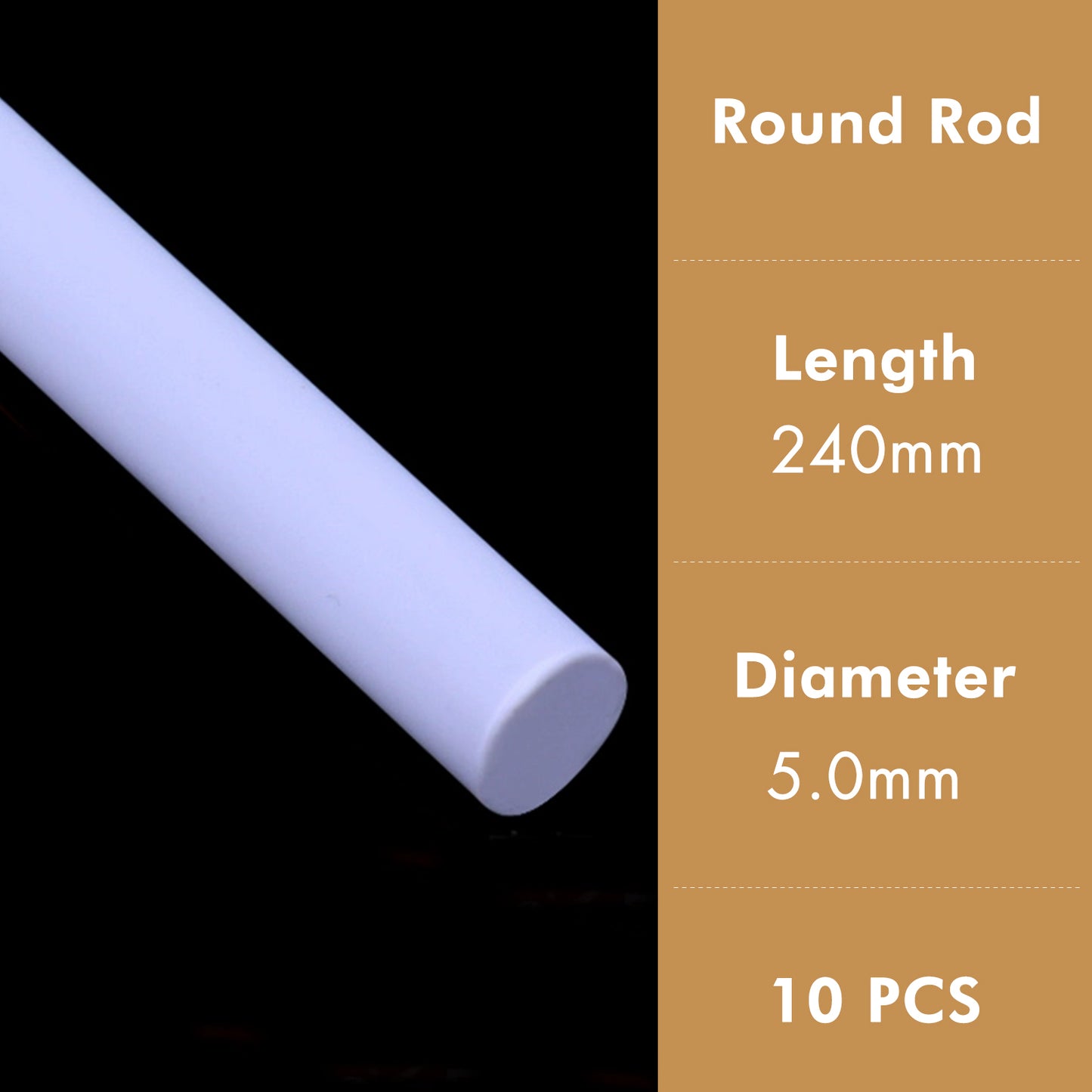 Golden Maple ABS Modeling Rods