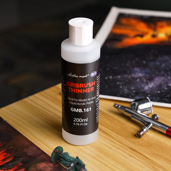 Golden Maple Airbrush Thinner 200ml for Model Air and Liquid Acrylic Paints, Ideal for airbrushing art, miniatures & models.
