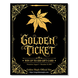 Free Golden Ticket | Win Up to $50 Gift Card