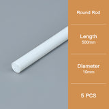 This round model rod has a diameter of 10 mm and a length of 500 mm.