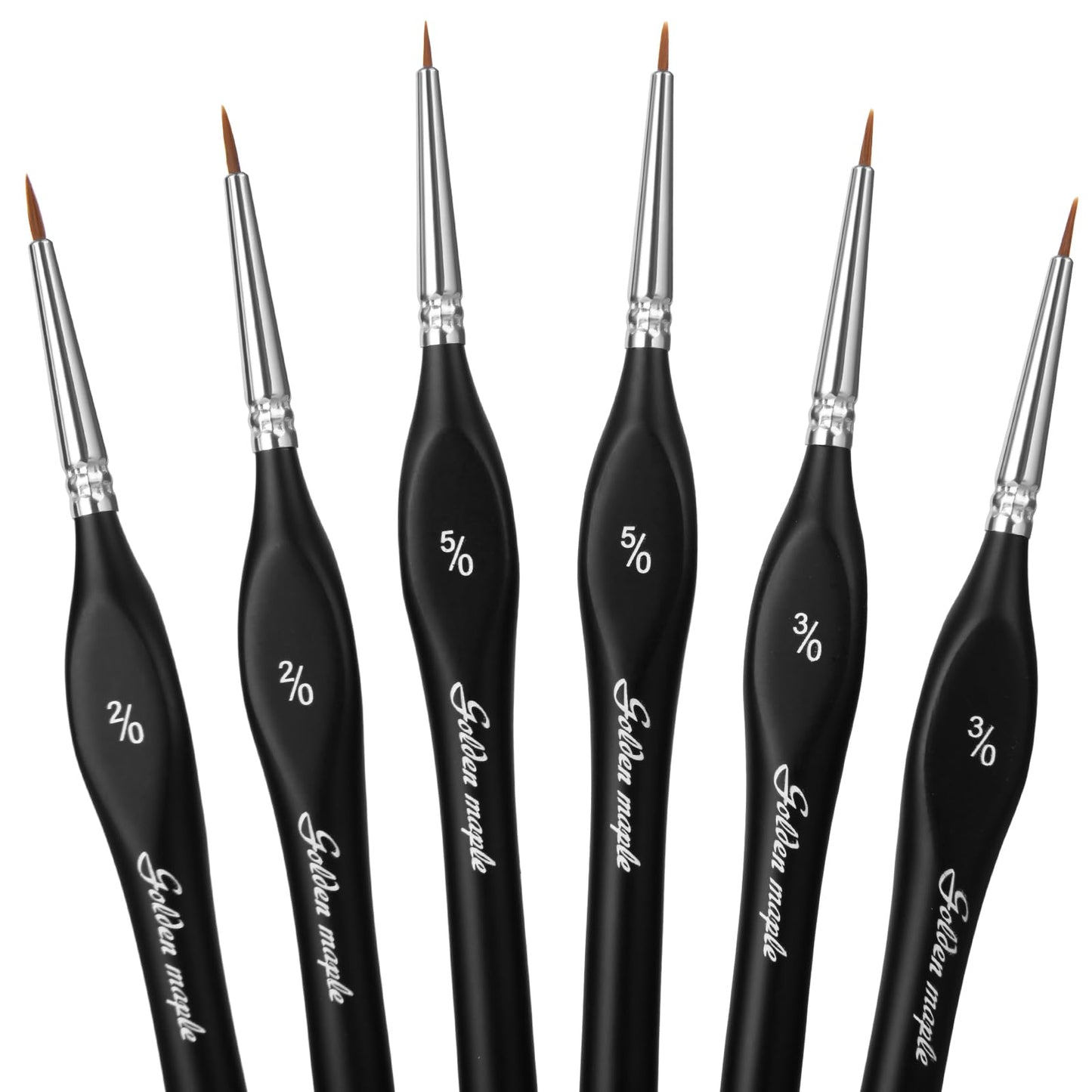 6PCS Extra Fine Detail Miniature Paint Brush Set