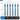 6pc Round 10/0 Synthetic Nylon Detail Brushes for watercolor, acrylic, and miniature painting.