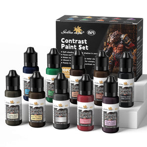 Contrast Miniature Paint Set: 10 Bottles x 20 ml