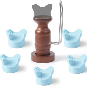 Ergonomic Painting Handle with 5 Magnetic Clamp Heads – Perfect for Warhammer, D&D & Scale Models
