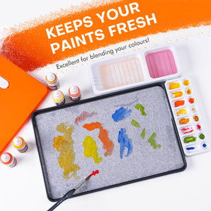 3-in-1 Extra-Large Wet Palette Kit for Miniature Painting - Magnetic & Ventilated