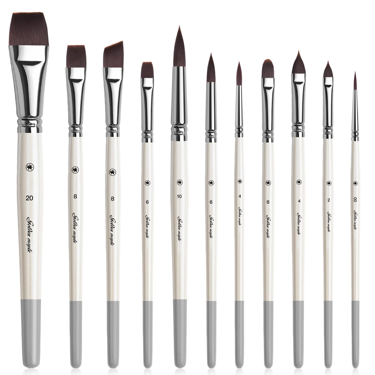 11PCS Artist Face Paint Acrylic Paint Brush Set