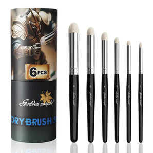Golden ahorn tørbørster Miniature Painting Drybrush Set 6PCS