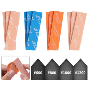 Sanding Sponge for Model Gundam Building, 600/800/1000/1200 Grit/12pcs