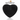 Black heart-shaped silicone cleaner