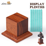 Square display plinth and tack.