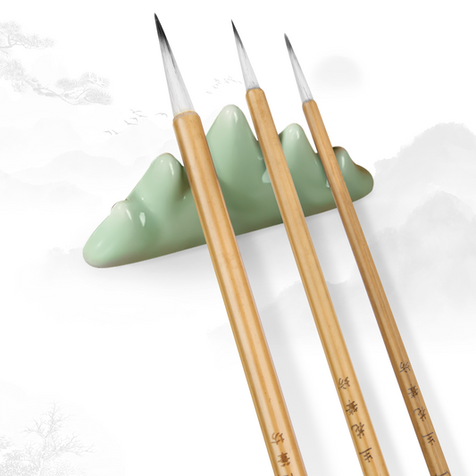 Golden Maple 1pcs Wolf Goat Mix Hair Chinese Calligraphy Painting Brush (G1, G2, G3)
