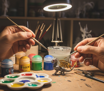 Mastering Smooth Finishes: How to Avoid and Fix Brush Marks in Miniature Painting