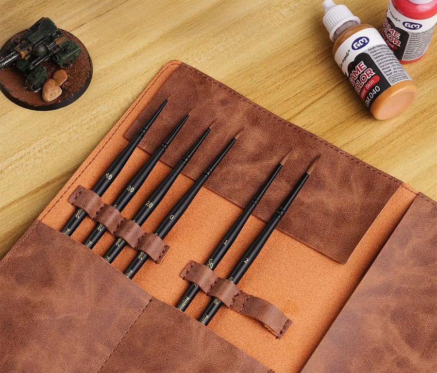 Artist Review: Golden Maple Kolinsky Brushes for Miniature Painting