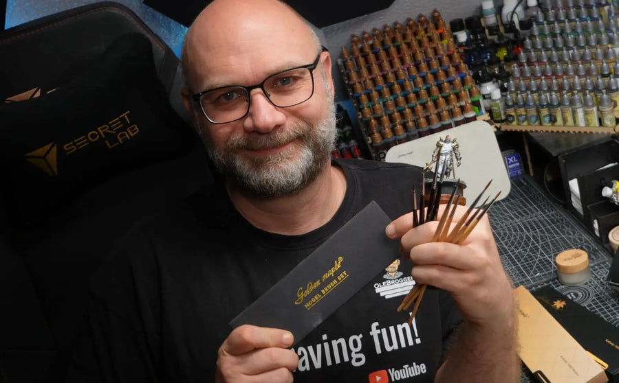 Artist Review: How Golden Maple Elevated My Miniature Painting