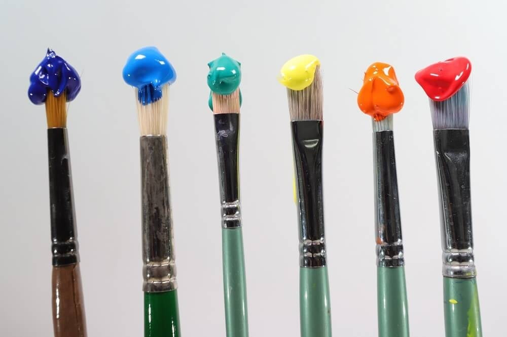 Types of Paint Brushes: A Guide to Choosing the Right Brush Shape-artgoldenmaple