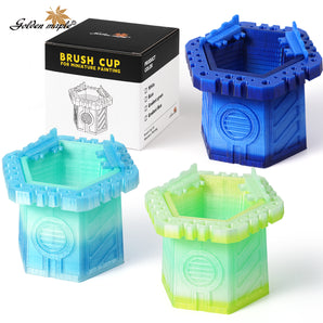 Plastic Brush Cup - Miniature Painting