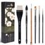 Golden Maple &  Le Bao Chau Professional Watercolor Gouache Brush Set