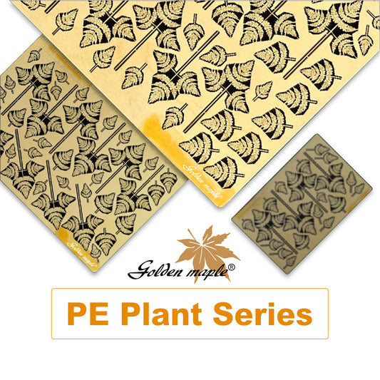 Golden Maple 1/48/35/24 European Feather Fern PE Etched Sheet Fern-Europe/Asia-Temperate