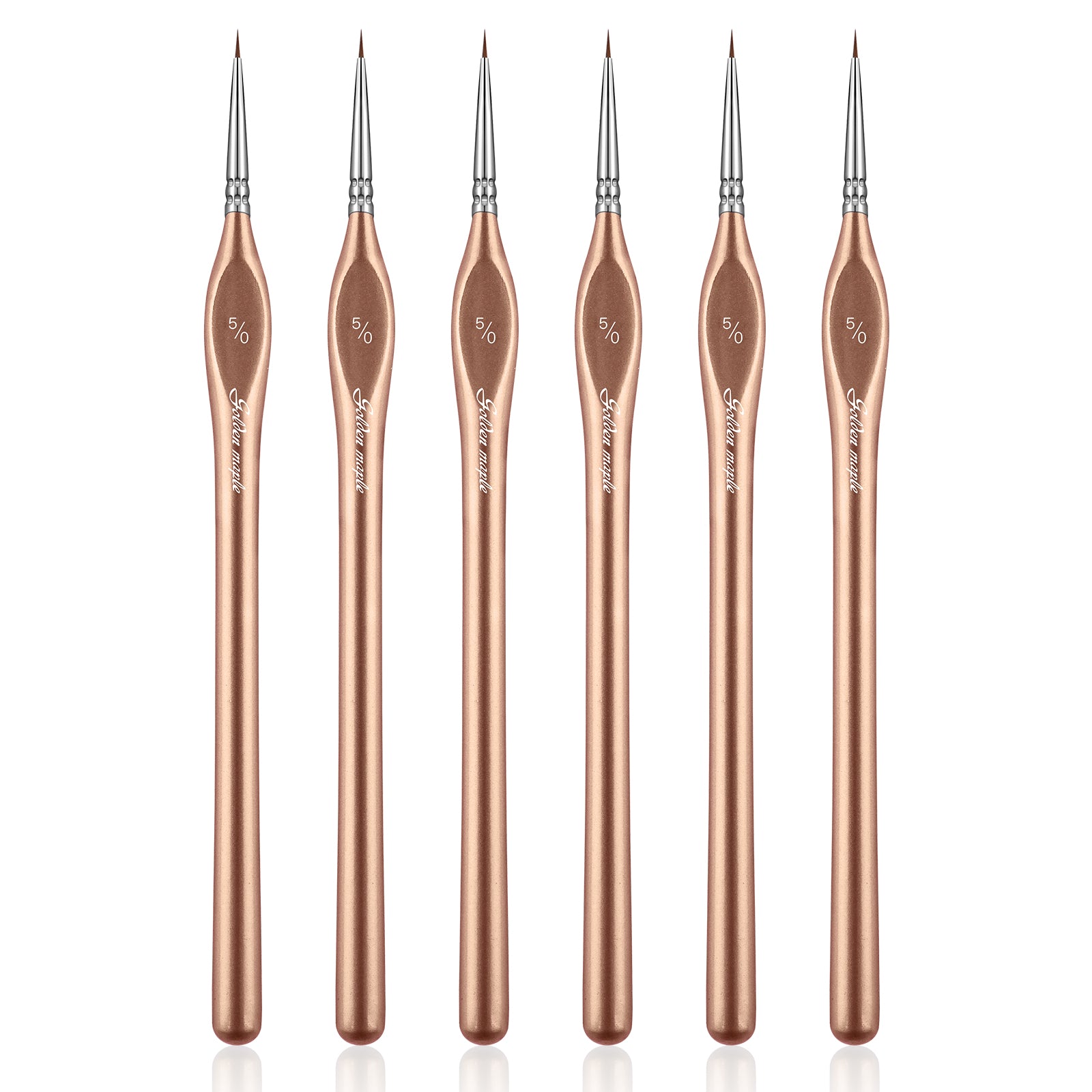 5 0 Micro Fine Detail Paint Brushes Set 6pcs