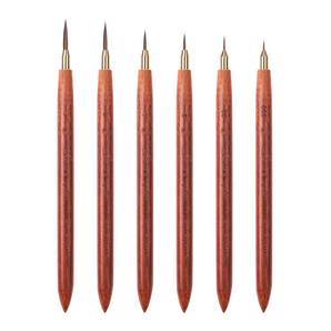 Kolinsky Sable Miniature Detail Brushes - 6pcs