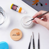 Dip the brush head into the cleaning soap.