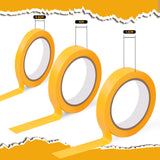 Comparison of three masking tapes with different widths.