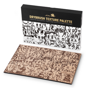 Drybrush texture palette.