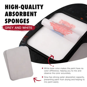 2 in 1 Wet Palette Kit - Acrylic Miniature Painting
