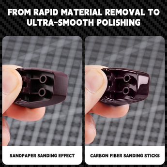 Sanding and polishing model.
