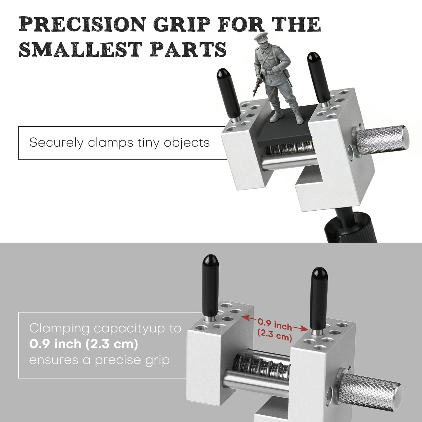 Golden Maple Mini Precision Miniature Vise Vise 360° Swivel