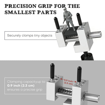 Golden Maple Mini Precision Miniature Vise Vise 360° Swivel