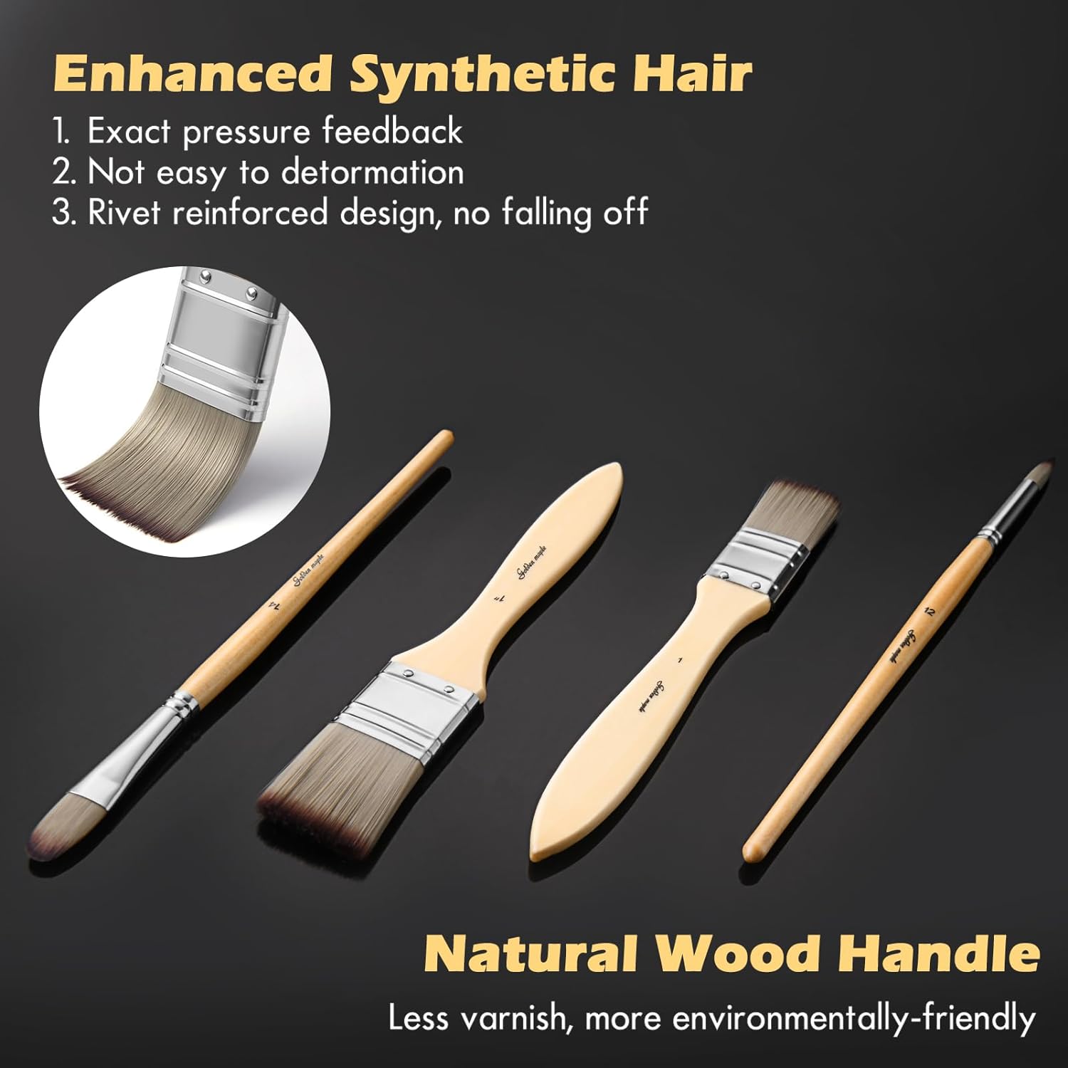 Pennello Per Acquerello Freccia Da Vinci Dartana - Foto 3